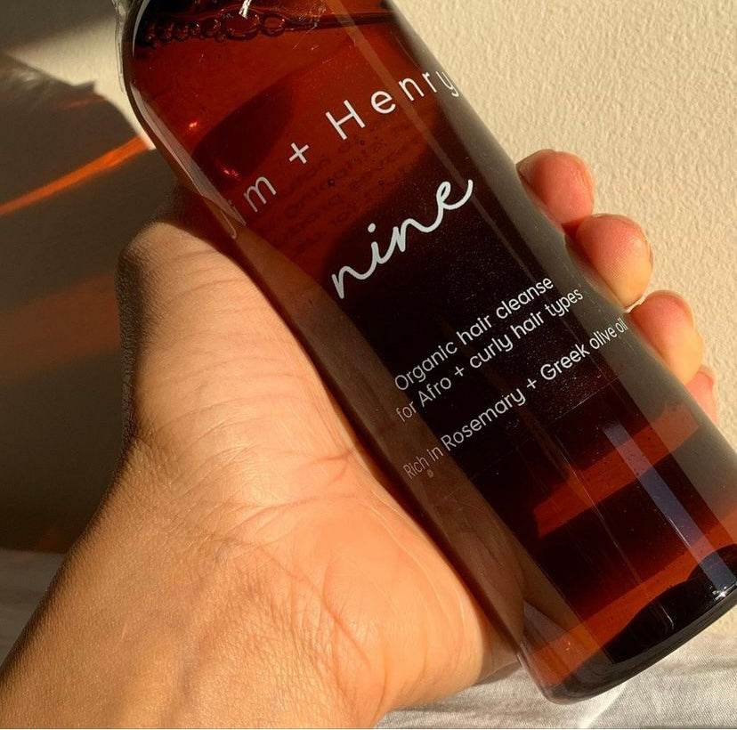 Organic hair cleanser